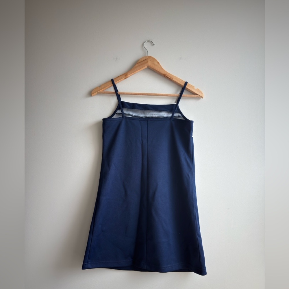 Amy Byer Vintage Navy Blue Activewear Dress - Picture 2 of 6